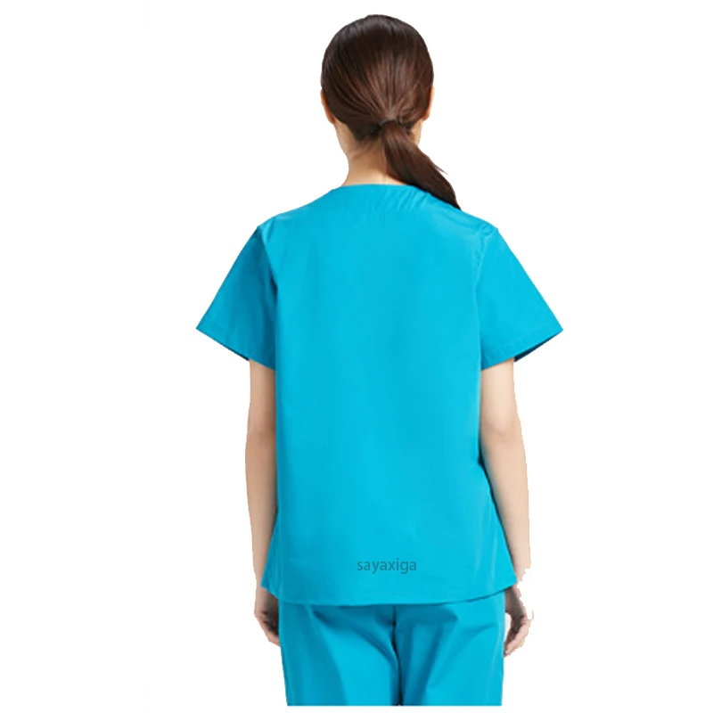 Multilcolors Medical Uniform Women Scrubs Sets Hospital Working Scrub Suits Nurse Accessories Dental Surgery Suit Lab Workwear