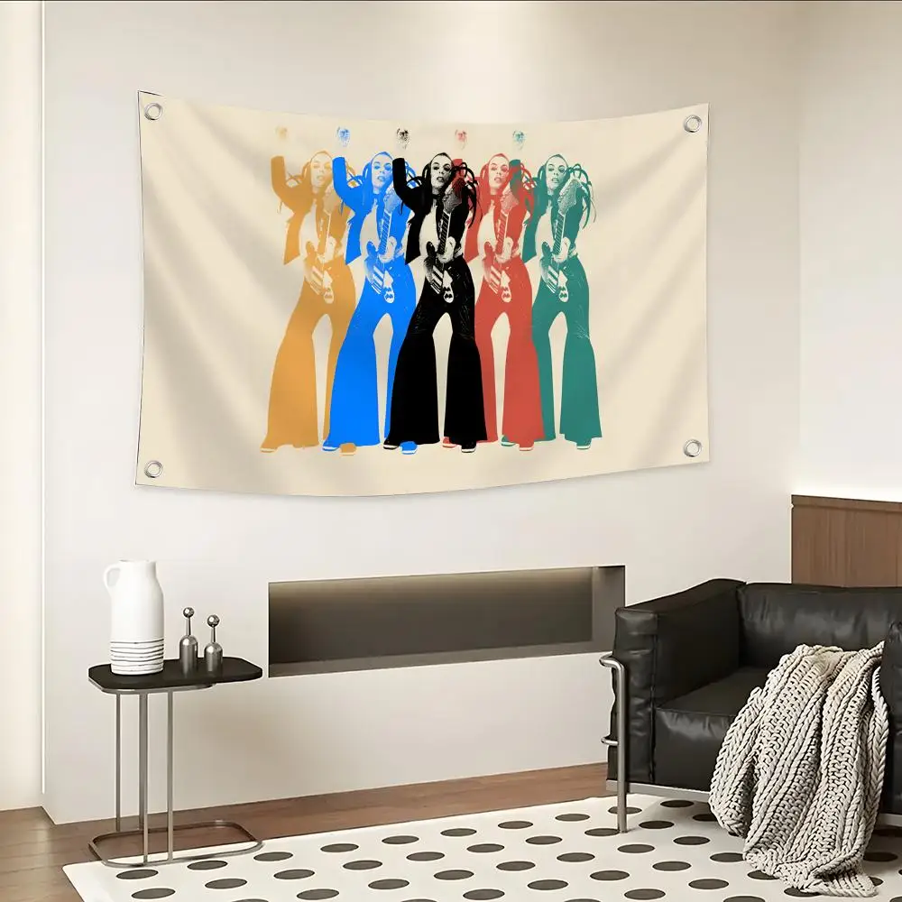 Art Rock Producer B-brian Eno Flags  Camping Outdoor Garden room Decor  Wall Art Family Gifts