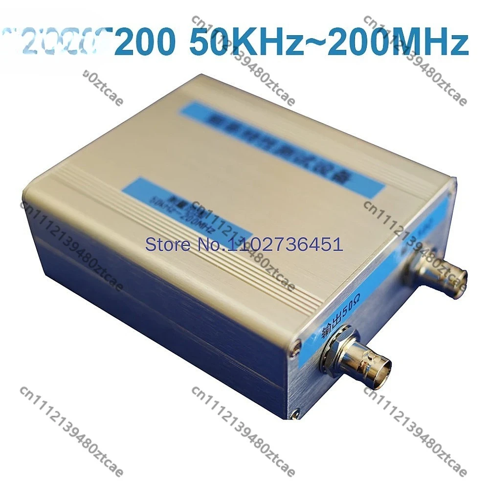 50KHz-200MHz Sweeper Network Analyzer Filter Amplitude Frequency Signal Source Tester