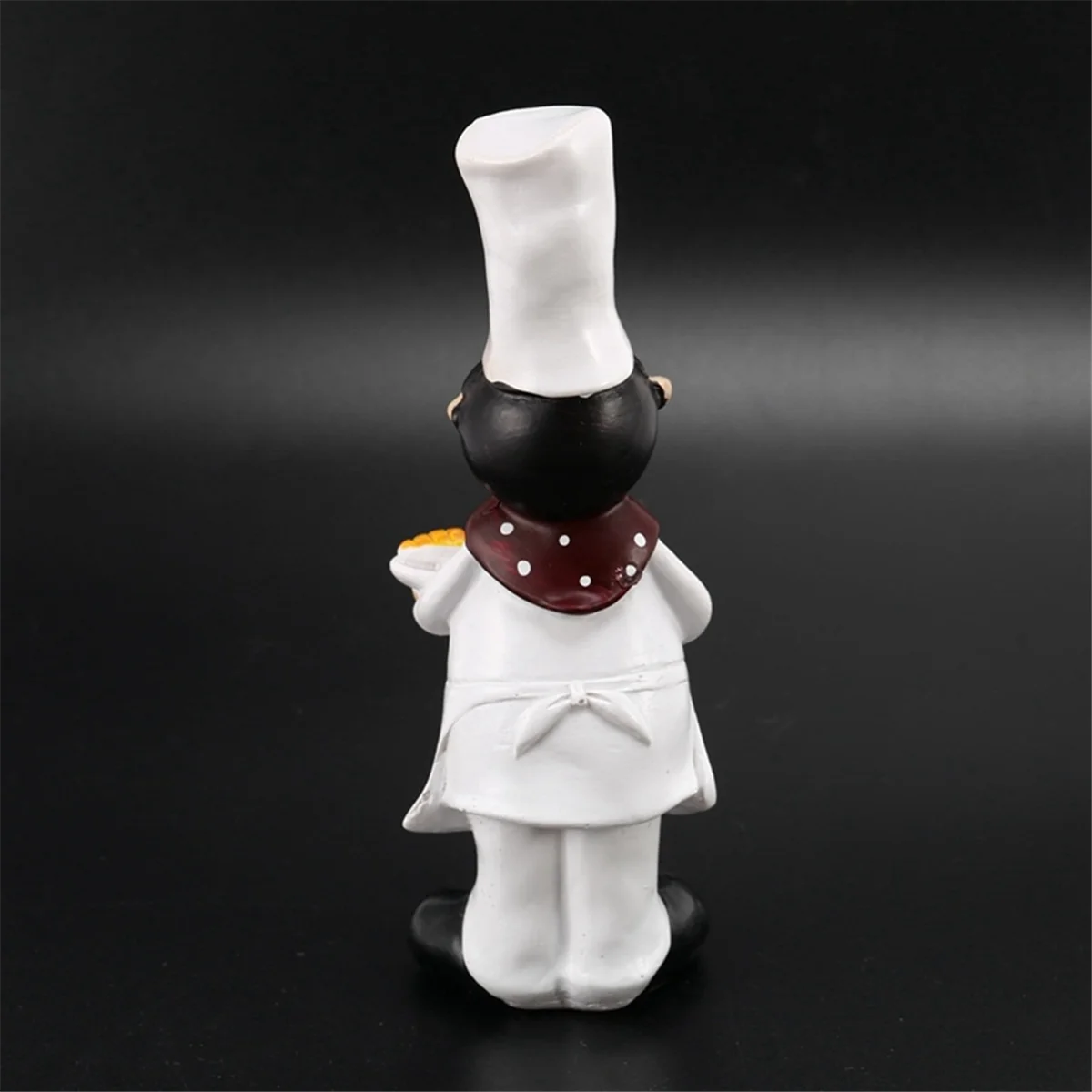 1 Pair of Creative Boy Girl Chef Decoration Home Decoration Resin Crafts Wine Cabinet Window Restaurant Bakery Decoration