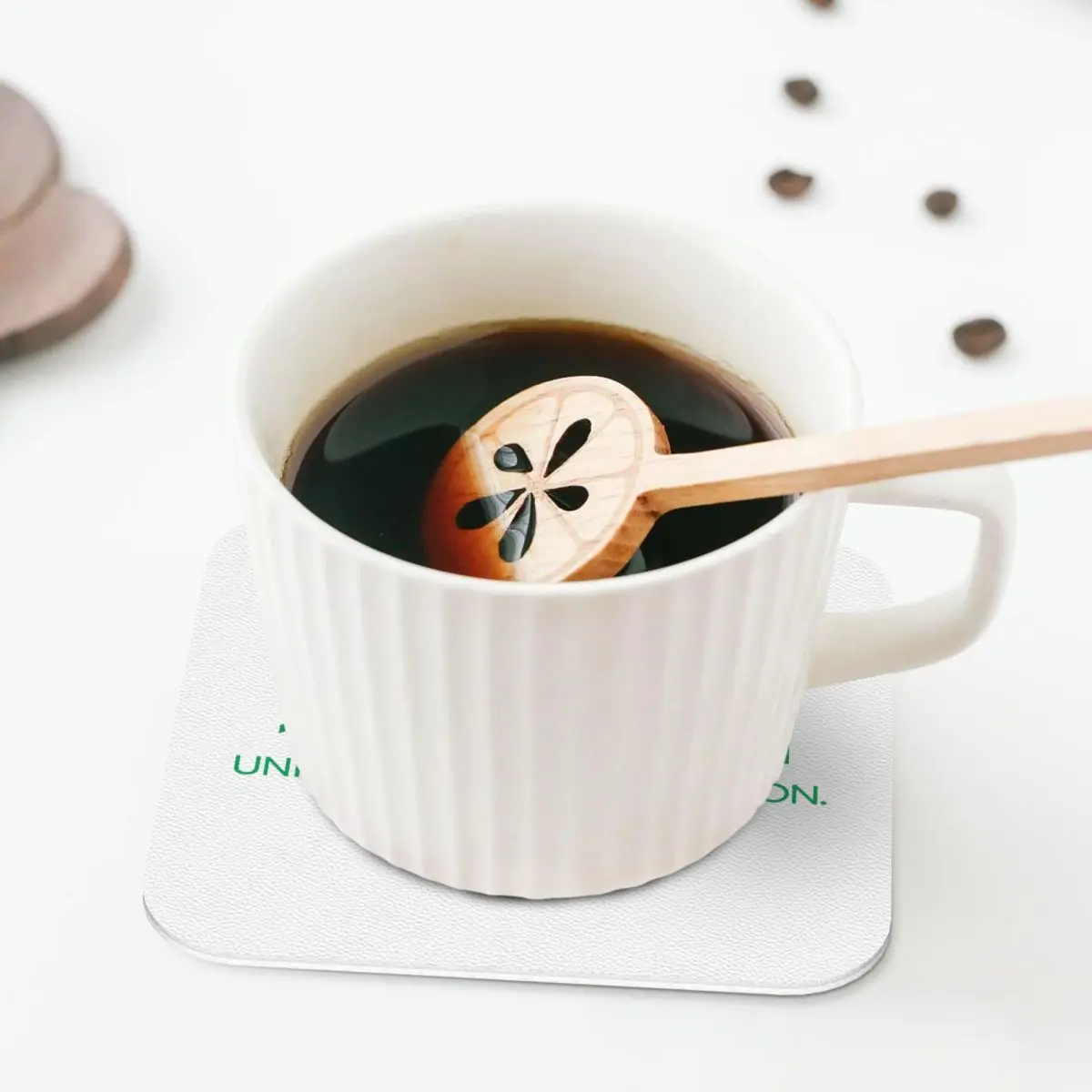 United Colors Of Benetton Coasters Coffee Mats Mug Cup Placemats Tableware Pads for Home Kitchen Dining Bar