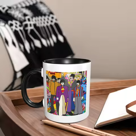 Beatle Submarine Mug Funny Ceramic Coffee Cups Tea Mugs Milk Cup Drinkware Gifts for Woman Man