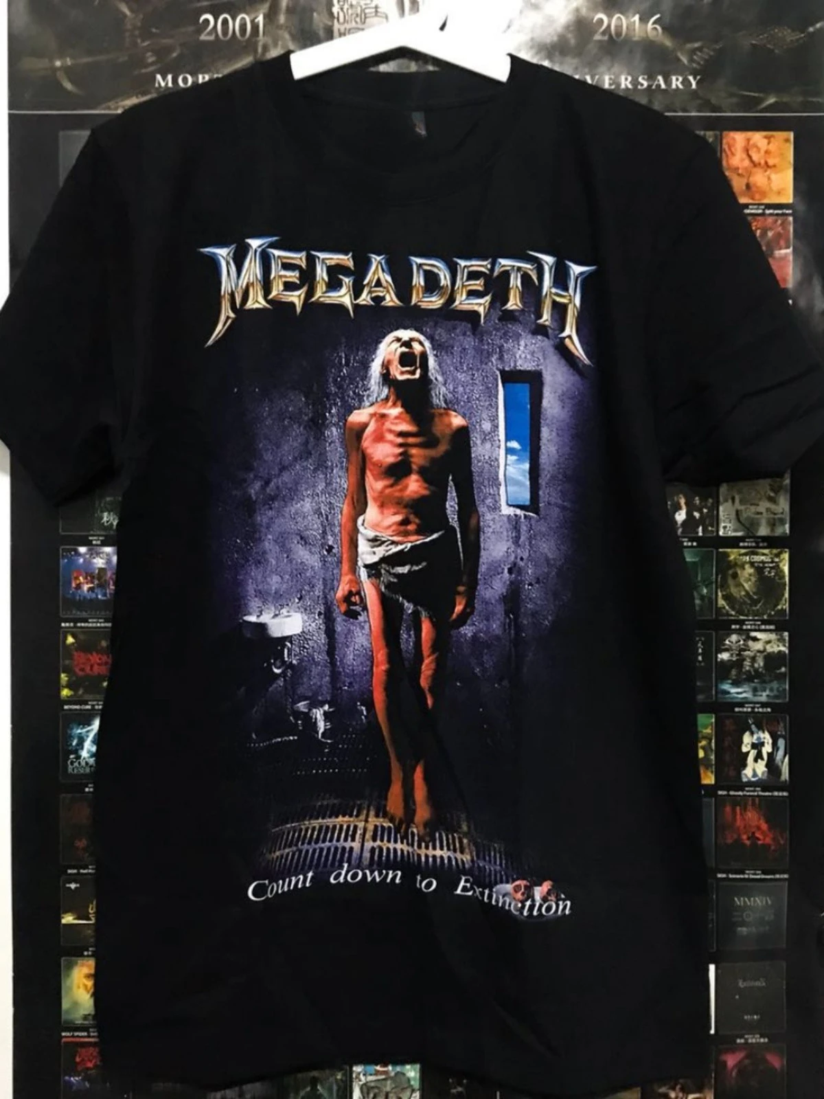 

Band Imported European American Torrent Metal Rock Cotton Short-sleeved T-shirt Metal Black Pure Cotton Tee Pure Cotton Dark