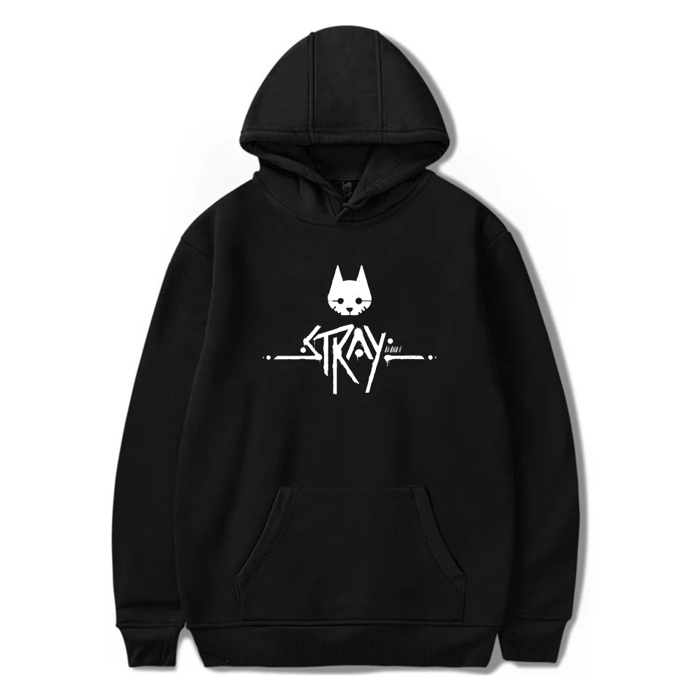 

Stray Hoodie Unisex Long Sleeve Women Men's Tracksuit Harajuku Streetwear Adventure Game Fashion Clothes Plus Size