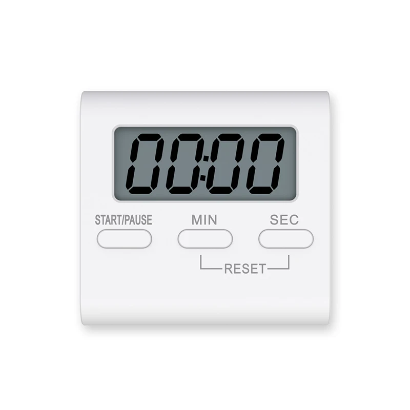 Digital Kitchen Timers LCD Screen Count-Down Up Timer Backing Stands