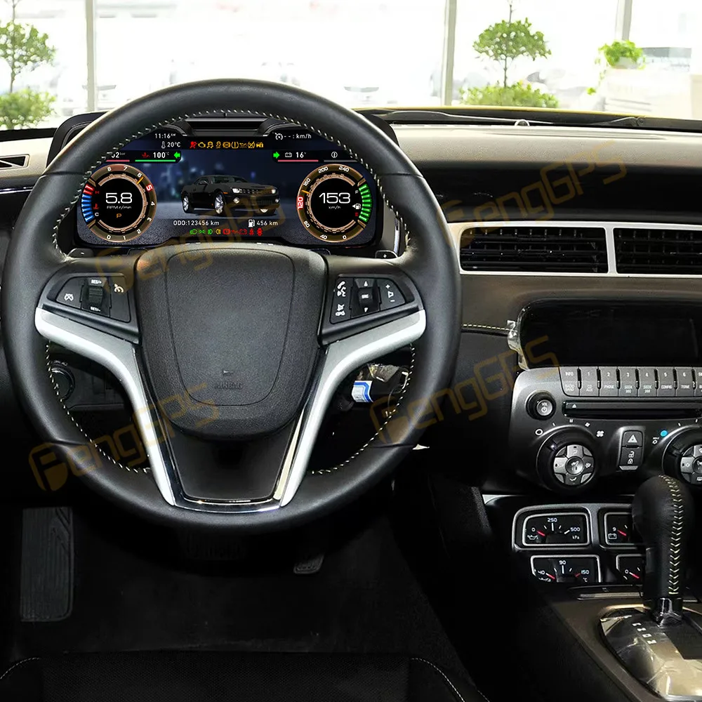 

Цифровая приборная панель LCD для Chevrolet Camaro 2010-2015, многофункциональный спидометр, панель приборов, кокпит.