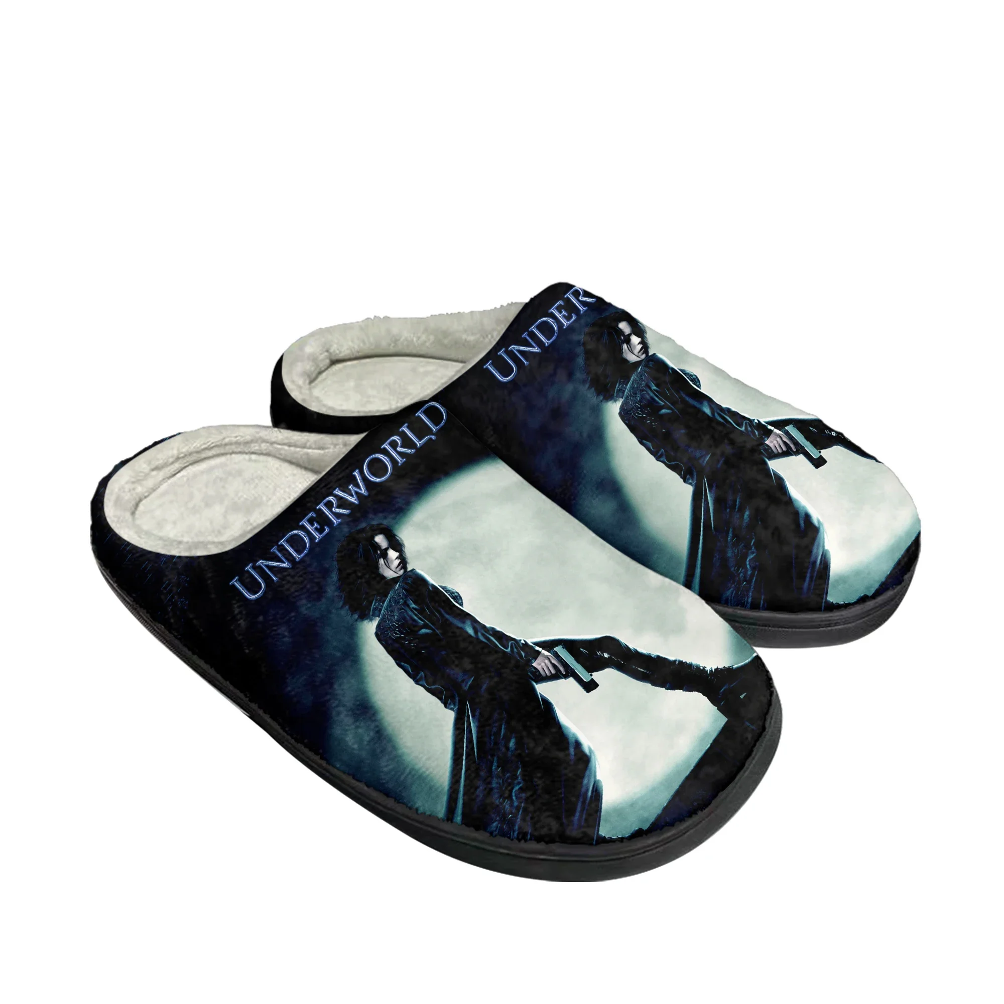 Underworld Moive Home Cotton Slippers Mens Womens Selene Plush Bedroom Casual Keep Warm Shoes Thermal Slipper Customized Shoe