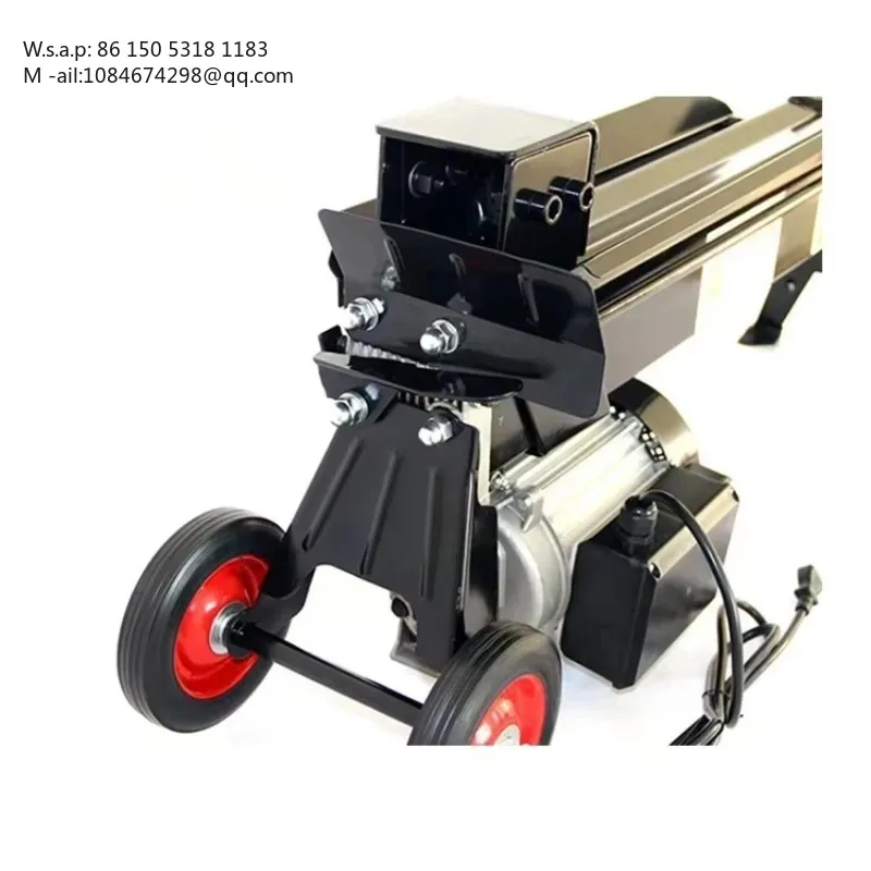 34 Ton Wood Power Hydraulic Cutting CE Horizontal Electric Firewood 15hp Log Separator 10T 220v Electric