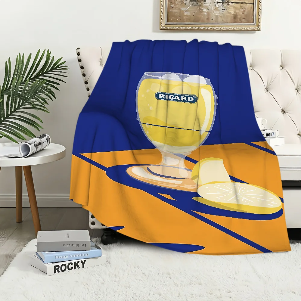 Модное роскошное фланелевое теплое комфортное мягкое плюшевое одеяло для дивана R-RicardS-ES для гостиной, офиса, спальни, подарок для путешествий