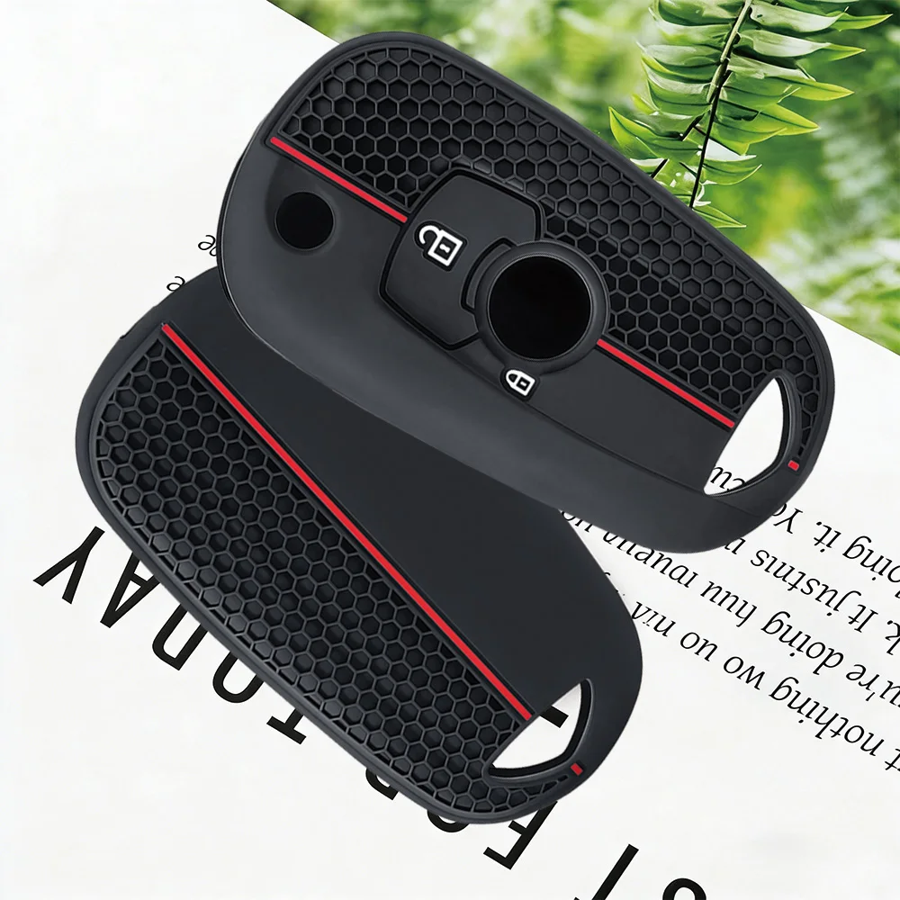 for Opel Astra K Vauxhall for Buick Verano GT Excelle 2015 2016 2017 2018 2019 2 Bottons Silicone Style Car Key Case Fob Cover