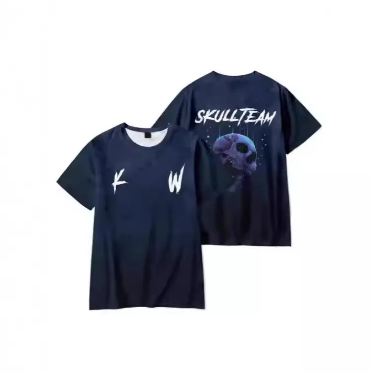 

Men’s Skull Team T-shirt Unique Skull Design Stylish Comfortable Casual Wear High Quality Fashion Top