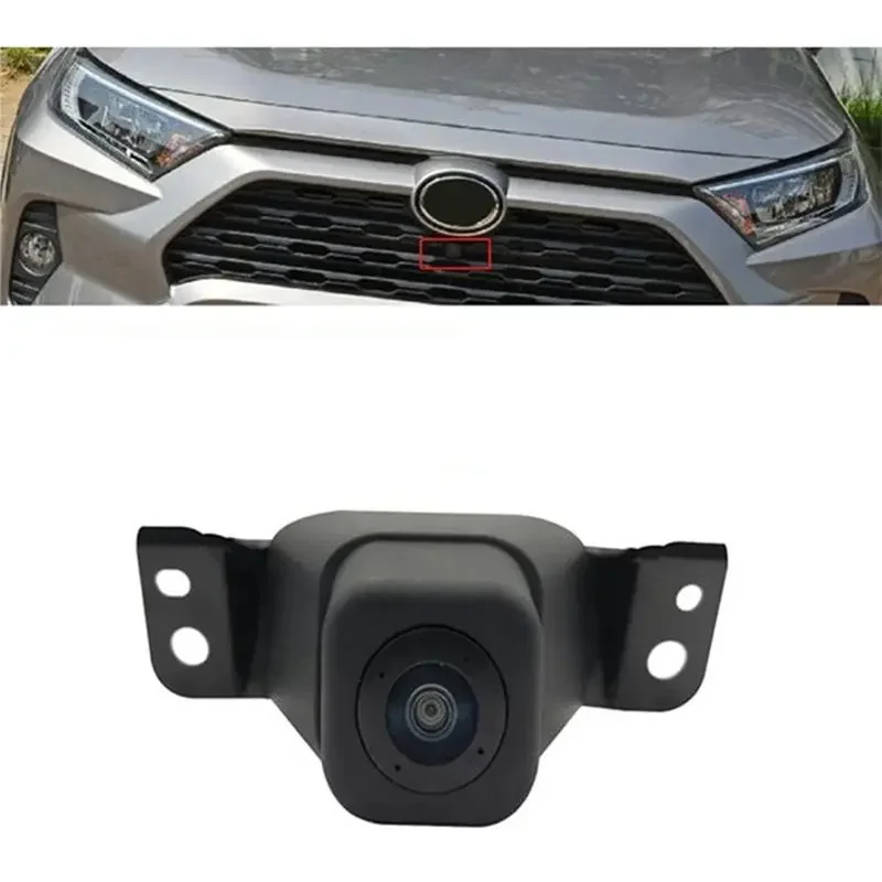 New For Toyota RAV4 2019-2023 Compatible Car Front View Camera Front Bumper Grille Camera 867900R180 Surround Assist System