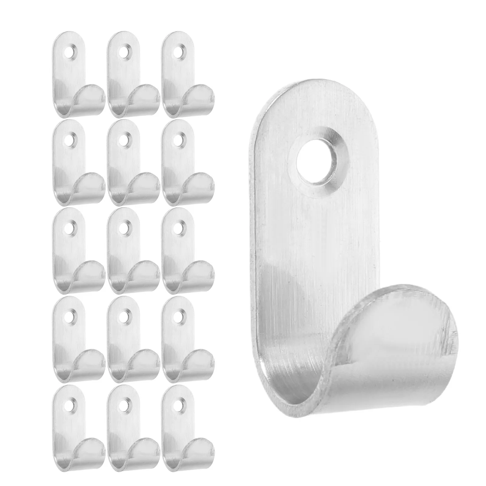 50Sets Trailer Waterproof Hooks for Grommet Heavy Duty Metal Hangers Expansion Screws Cargo Net Tie Down Trailer Camping