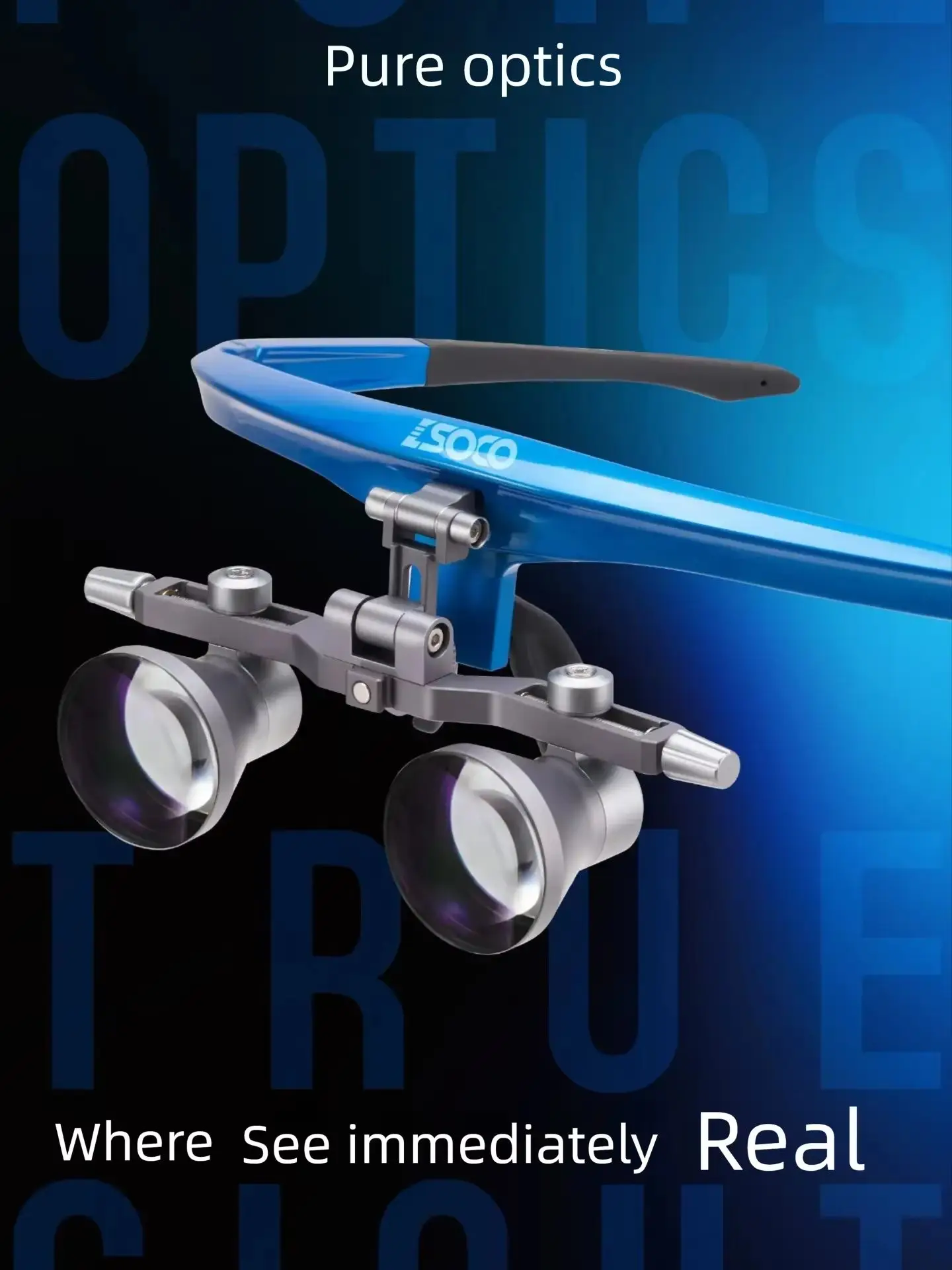 Precisionsight Dental Loupes Headlight Set Wearing Glasses Magnifying The Mirror Oral Glass Surgery Hd Led Equipment view 2