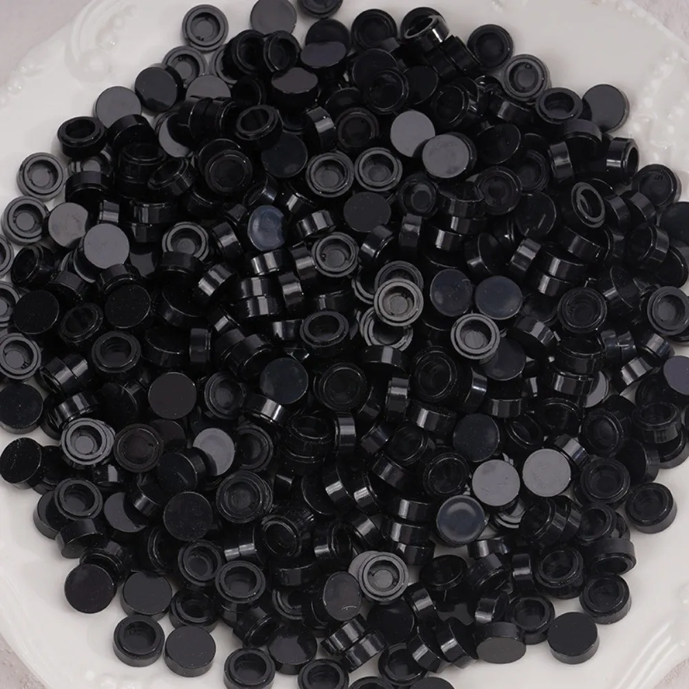Smooth Surface Granules Beads Filler Hollow Back Multicolor Squeeze Ball Fillers Round Shape Craft Filler Pellets Slime Crafts