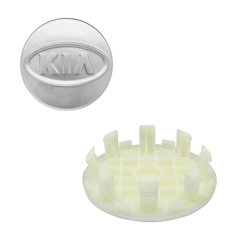 4 قطعة 58 مللي متر سيارة محور عجلات مركز قبعات 54 مللي متر 56 مللي متر ل غطاء حافة لكيا K3 K5 ريو سبورتاج Ceed 3 4 K5 بيكانتو أوبتيما سورينتو #4