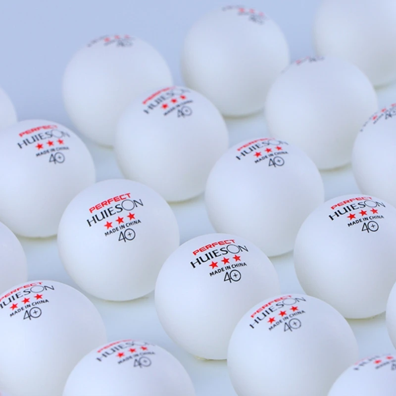 Huieson Professional ABS Plastic Table Tennis Balls P40+ White 40+MM Ping Pong Balls for School Club Training