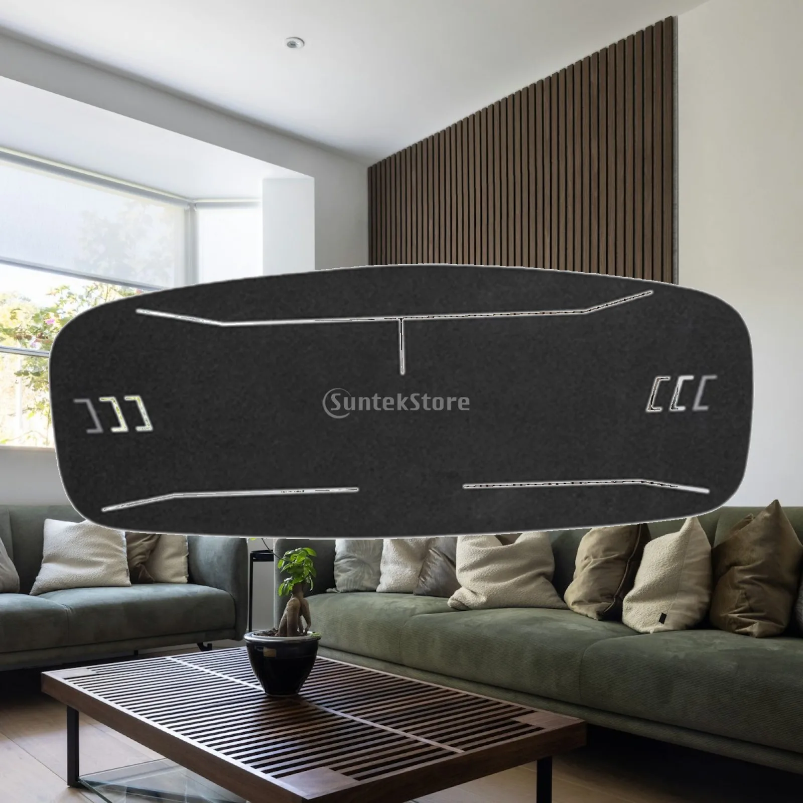 Golf Swing Training Board Indoor Golf Alignment Board Long-Lasting for Beginners