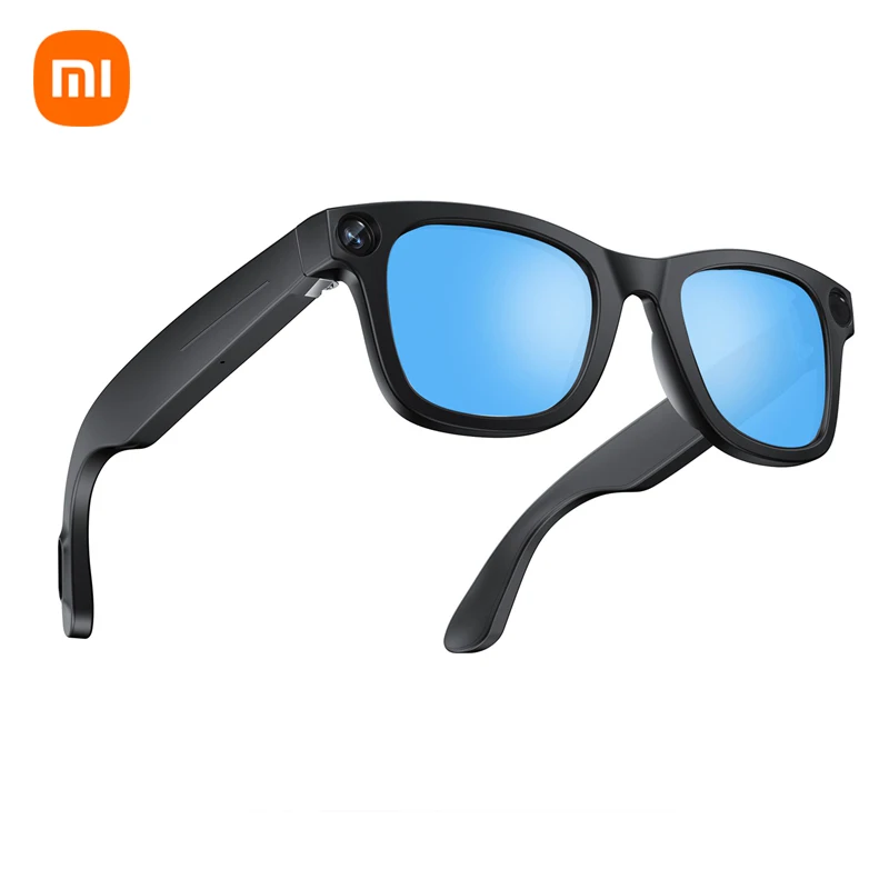 Xiaomi MIJIA HD Camera AI Smart Glasses Call Play Video Audio Recording Noise Reduction Headset Touch Bluetooth Sunglasses 2025