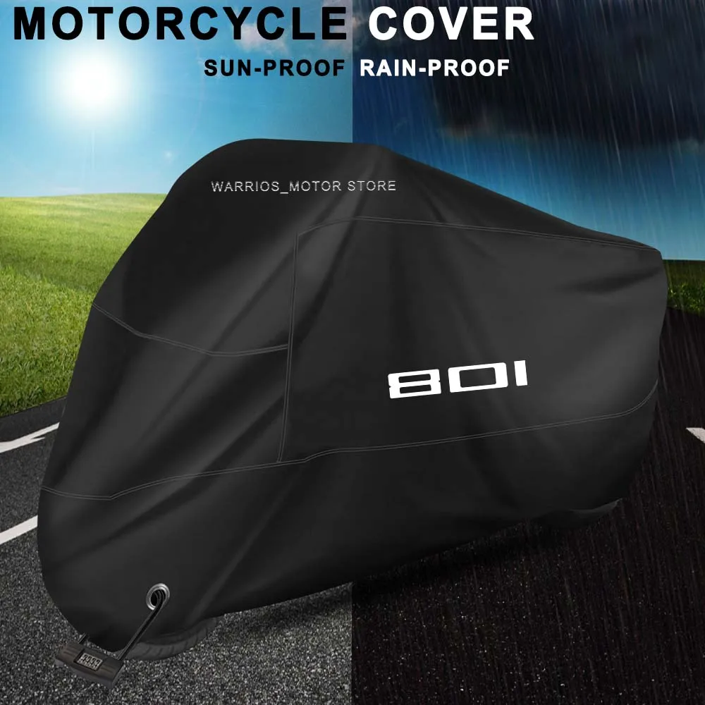 

Для Husqvarna Svartpilen 801 Svartpilen801 S801 2024 2025 чехол для мотоцикла, защита от ультрафиолета, пыль, снег, водонепроницаемый чехол для мотоцикла