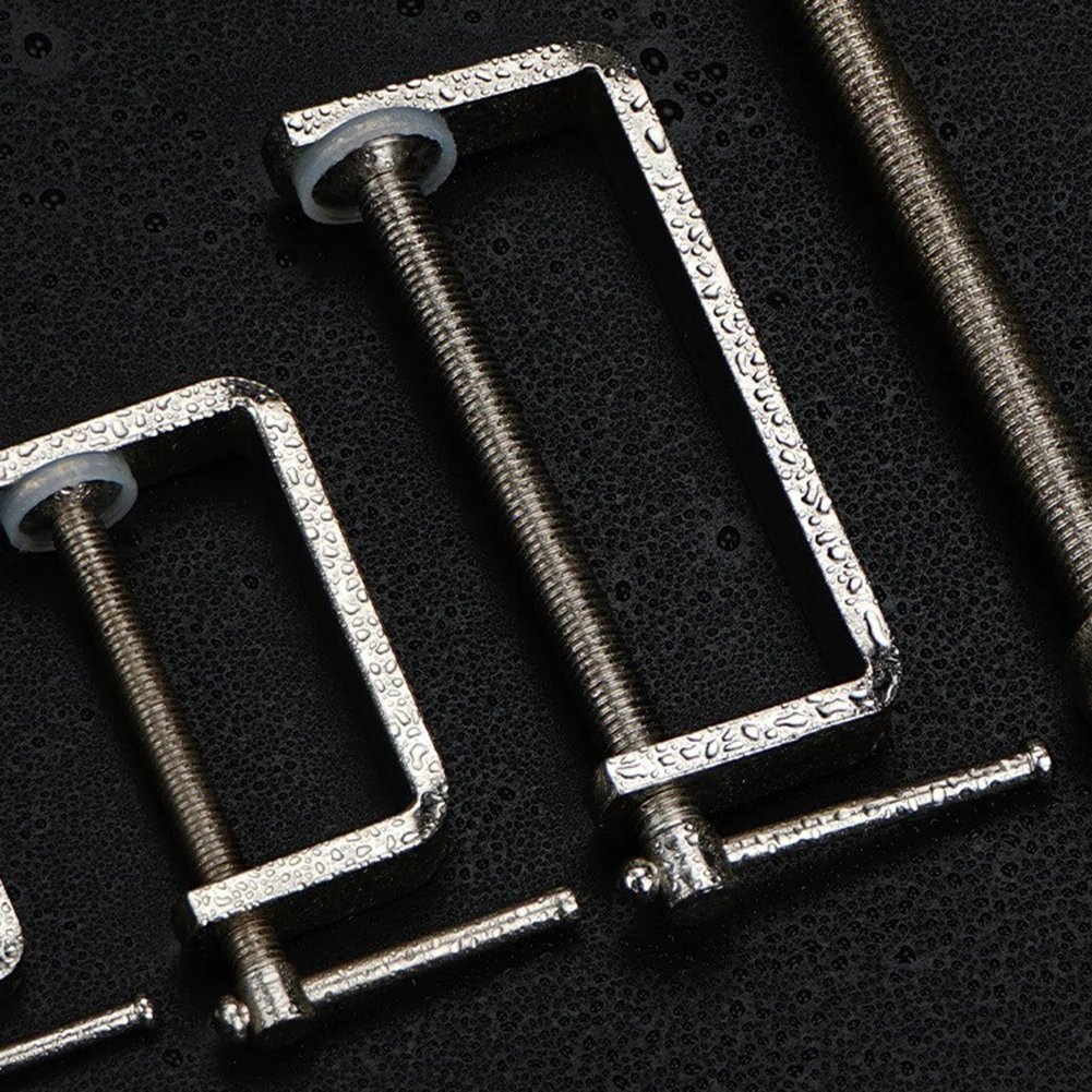 

Heavy-Duty G-Clamp Made from Flat Steel with Chrome Finish Designed for Reliable Performance in Workshop and DIY Projects