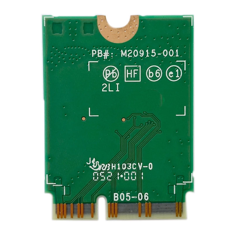 

AX411 WiFi Killer 1690i AX411NGW CARD Ноутбук Встроенный WIFI6E Gigabit Killer Game Беспроводная сетевая карта 411NGW Bluetooth 5.3