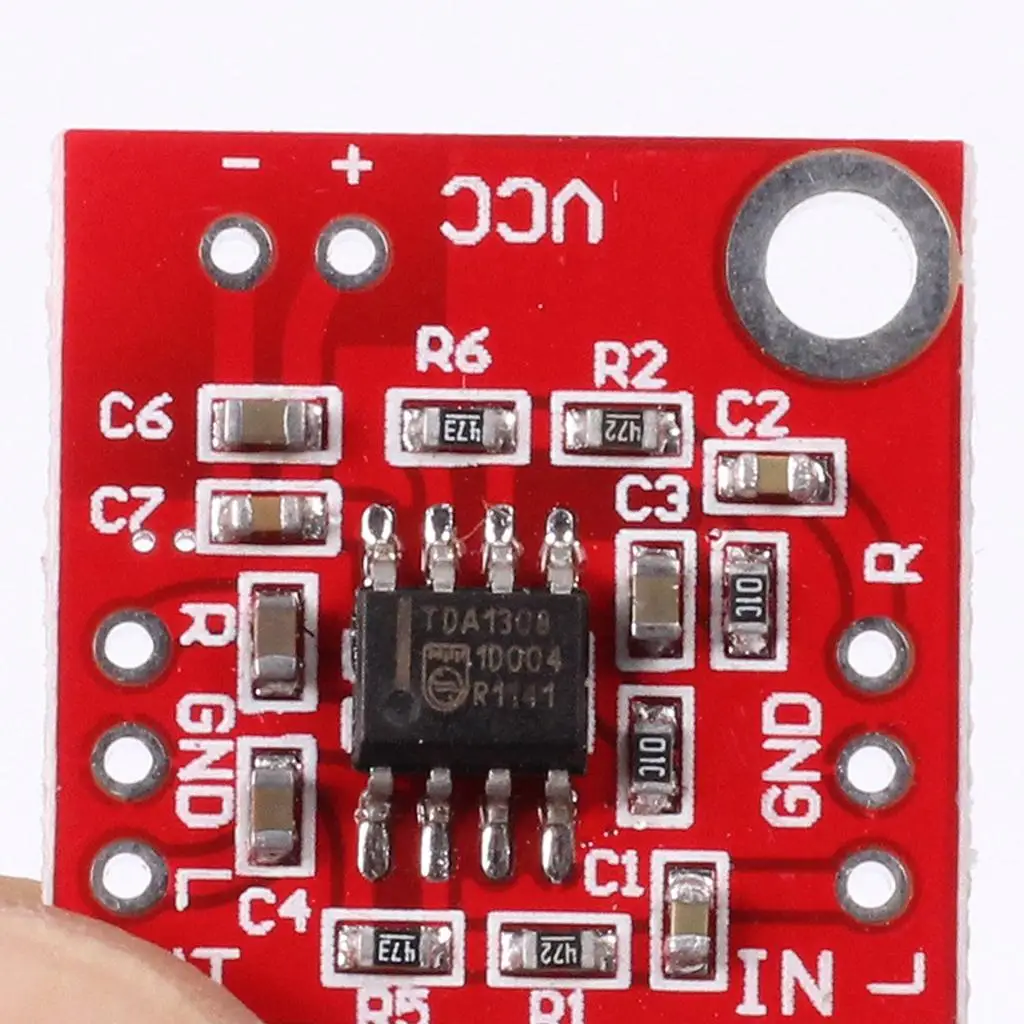 Dual Channel Audio Amplifier Board PCB Module Headphone Stereo DIY Upgrade for Portable Sound Projects