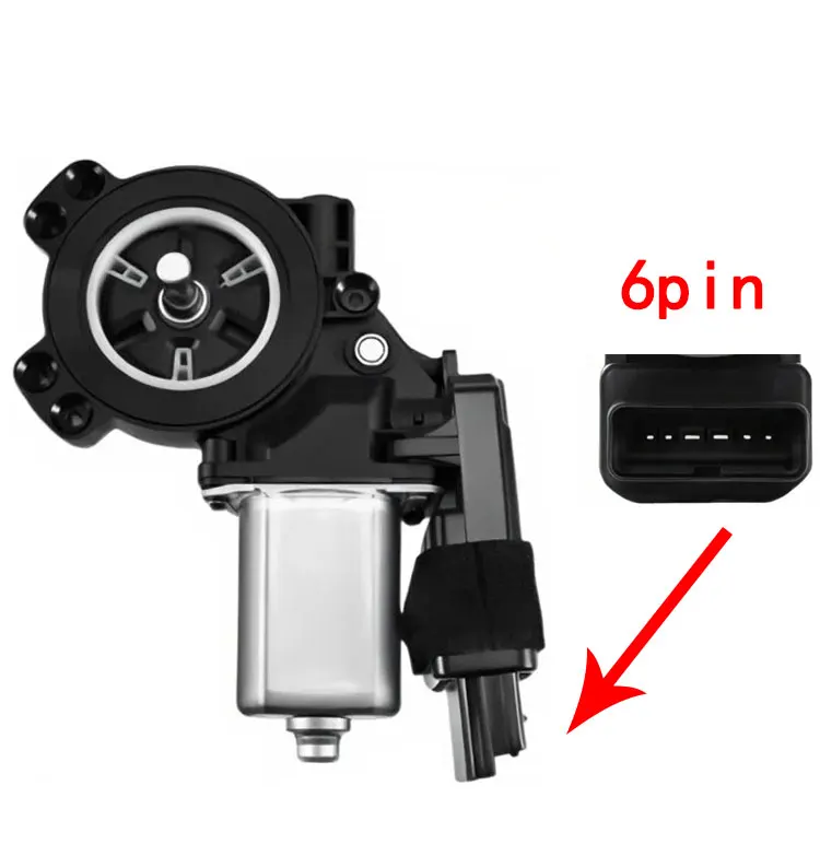 6PIN Power Window Lift Motor Replacement For Renault Megane 2 Grand Scenic 2 Scenic Clio 3 Espace 4 OE 8200000938 820002806