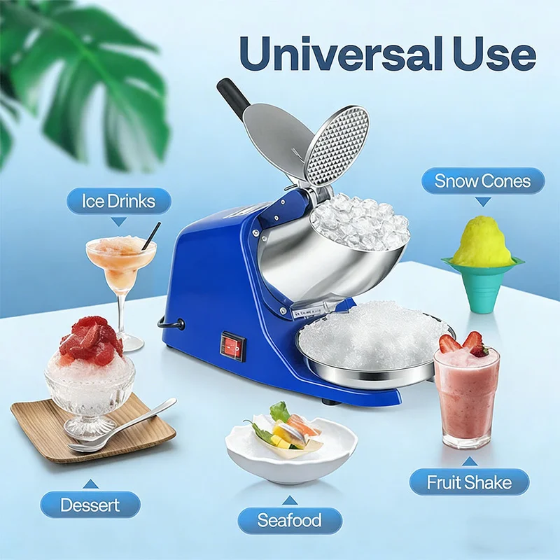 Hot Selling High Quality Household Small Electric Ice Shaver Ice Crushers Machine