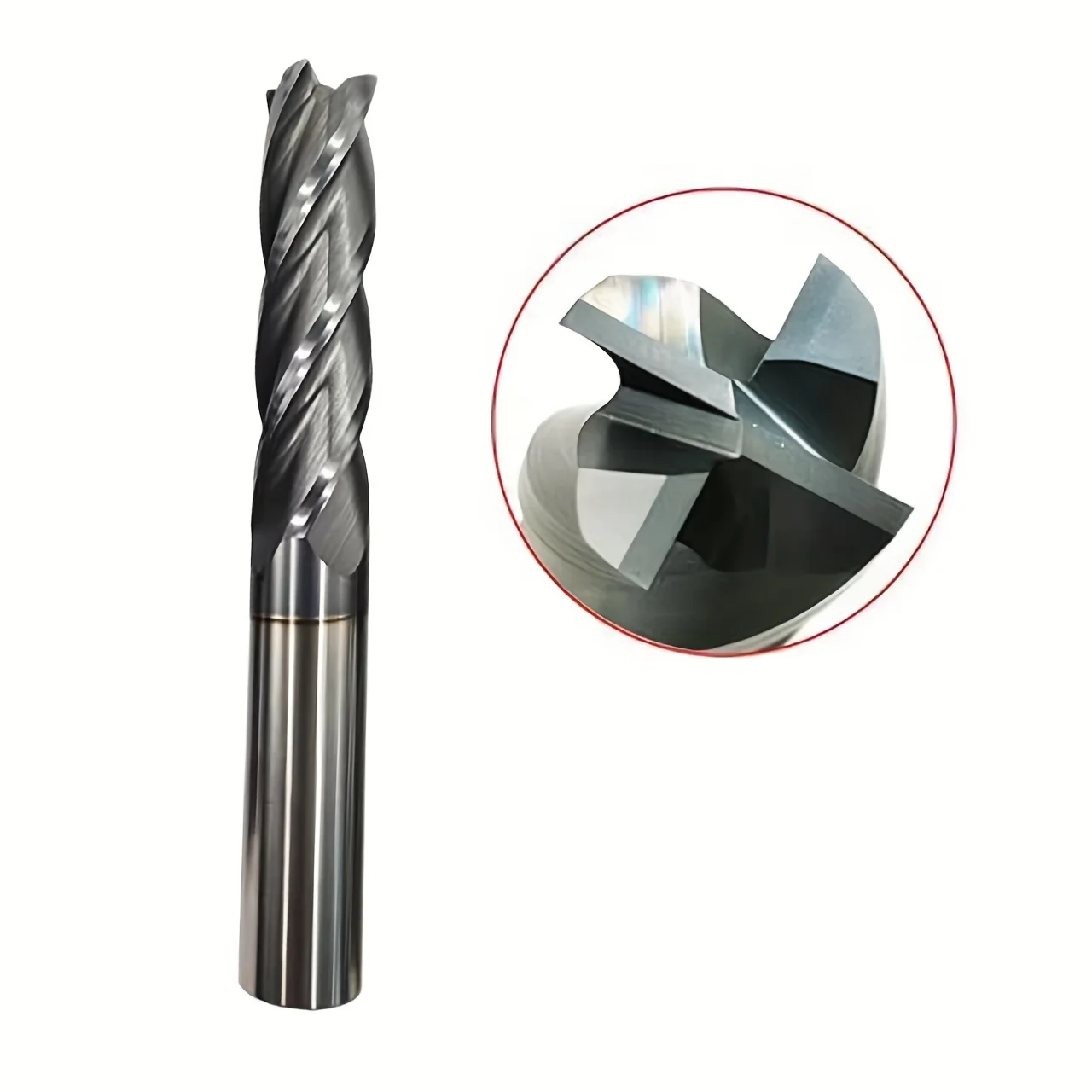

8mm Extra-Length Metric Carbide End Mill Set (100mm) - for CNC Side & Face Milling Operations