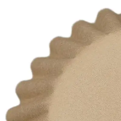Flower-Shaped Coffee Filter Paper for Espresso Machines and Moka Pots - 100pcs Fine Filtration Wood Pulp Paper