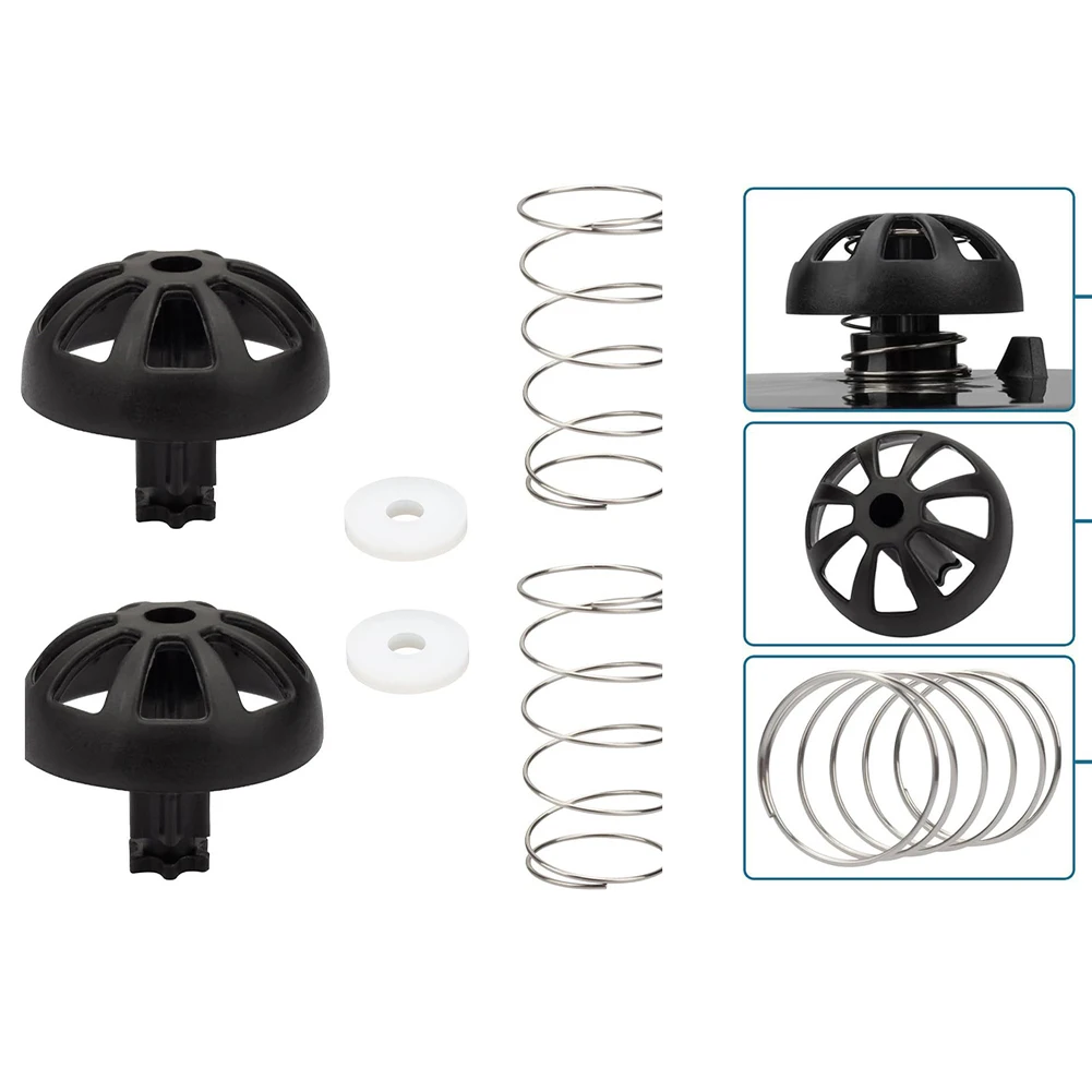 Coffee Brew Basket Spring Stopper Kit 2 Sets Compatible with For Mr Coffee and For Black and Decker Appliances