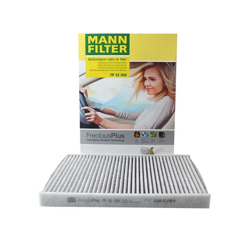 MANN FILTER FP32008 Cabin Filter For ALFA ROMEO Giulia (952) 2.0T 200HP 280HP 2.9 V6 Bi-Turbo Stelvio (949) 77368519