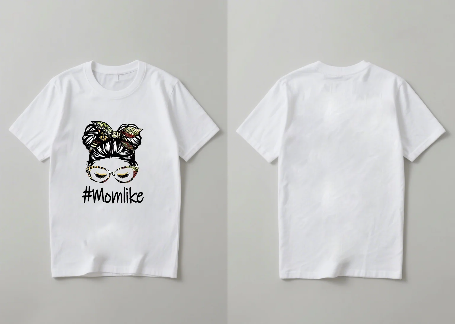 

2025 новые модные повседневные свободные универсальные очки с завязками на волосах, женские стильные простые повседневные рубашки с короткими рукавами и принтом