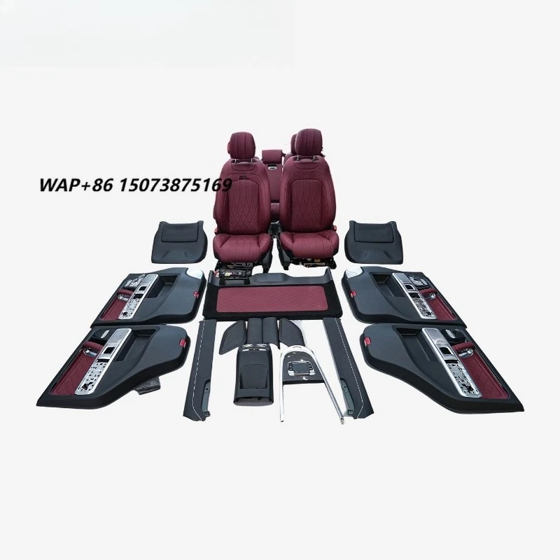 AKPA Custom Interior Kit for G-Class W463 W464 Luxury Leather Car Interior Trim Full Set Color Options