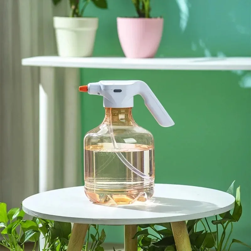 Electric Watering Kettle 3L Garden Sprayer Two Spray Modes Type-C Interface Charging Adjustable for Watering Cleaning