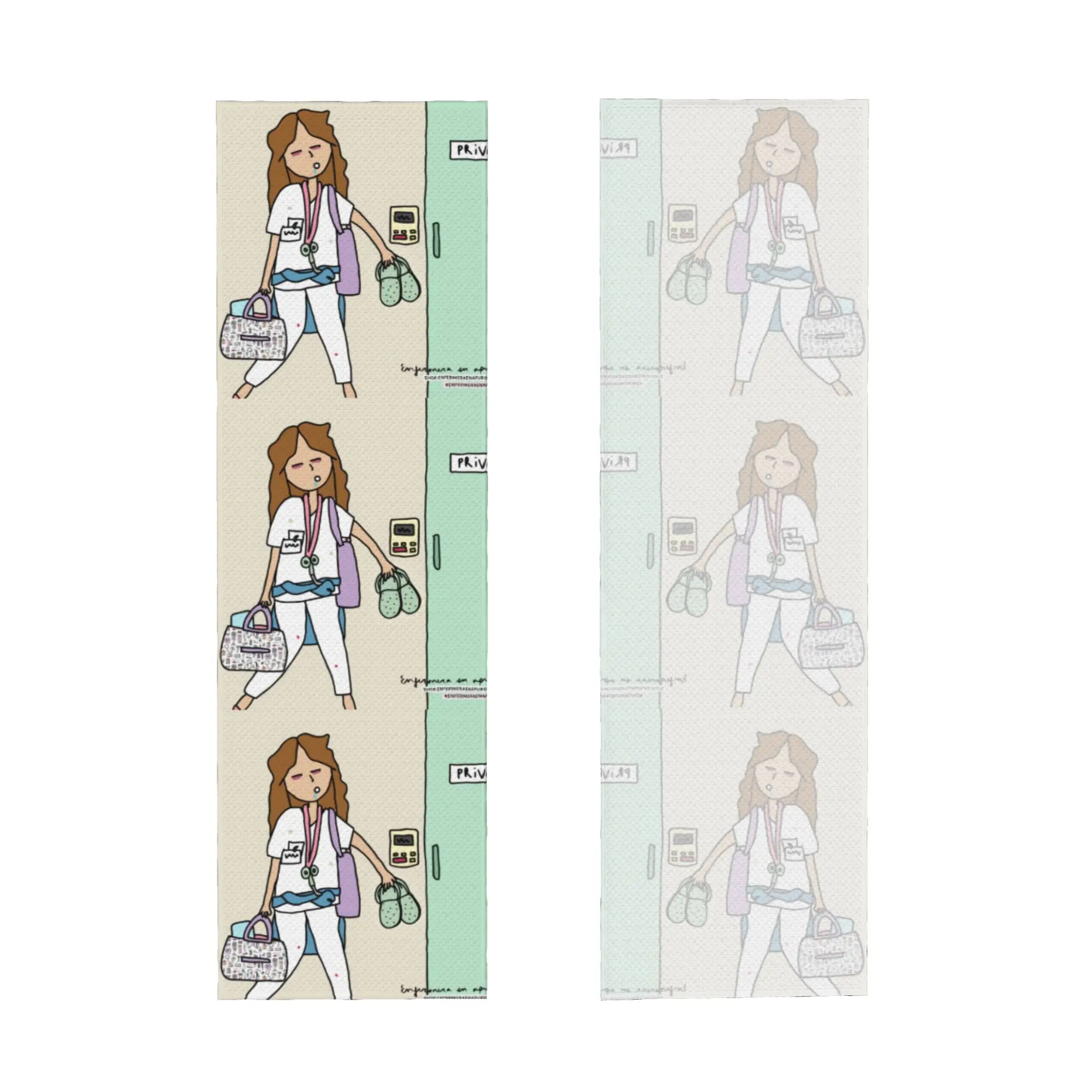 Enfermera En Apuros Doctor Nurse Medical Health Towel Quick Drying  Super Soft  Fitness and Outdoor Activities Towels