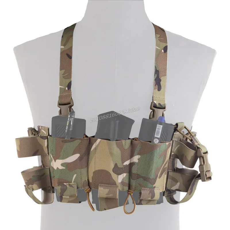 UG Style DR Tactical Chest Rig WG Multi-Mission Plate Carrier MOLLE Hunting Vest Airsoft Equipment Shooting Game Cosplay Gear