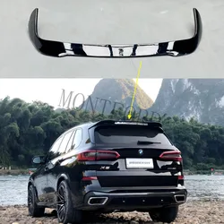 New High Quality ABS Paint Rear Trunk Lip Spoiler Top Wing Fits For BMW X5 G05 2018 2019 2020 2021