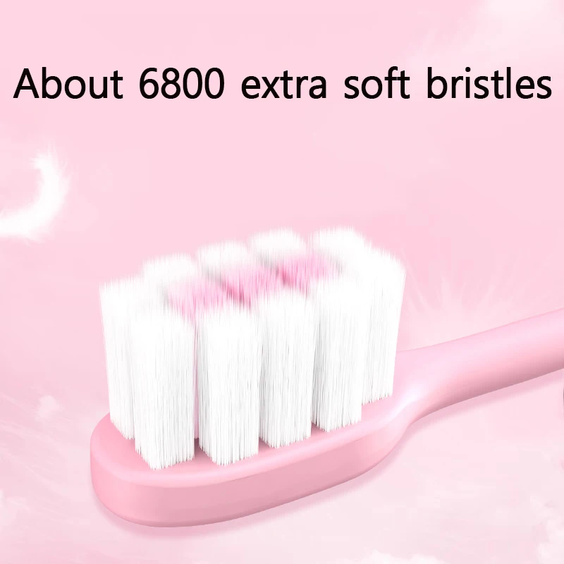 

3PCS Adult Soft Bristled Toothbrush Pink Cat Claw Small Head Toothbrush Clean and Protect Gums Teeth Whiteing Individual Packing