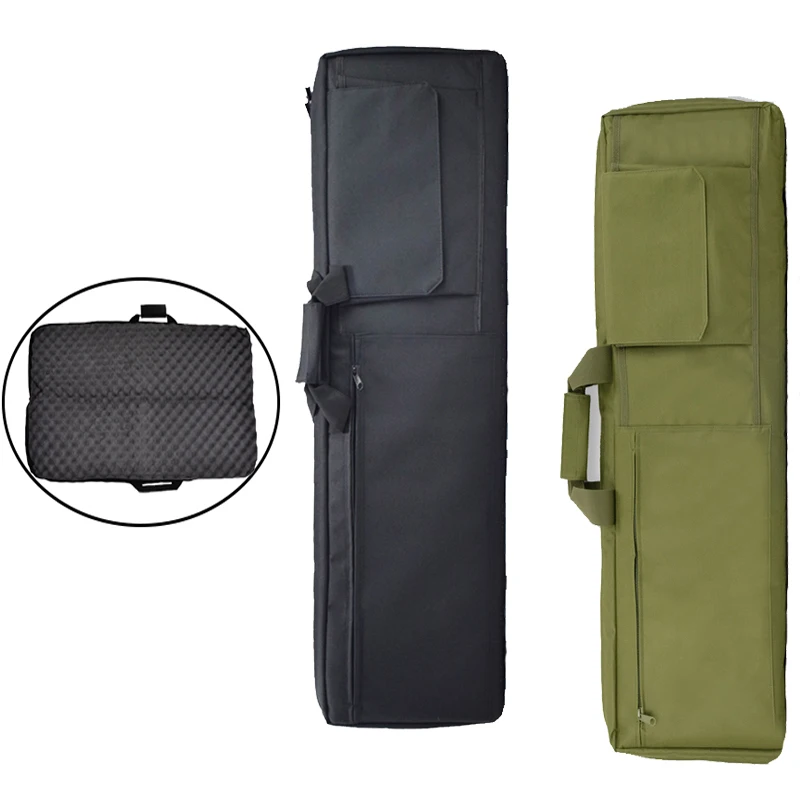 

Oxford Gun Holster Bag Airsoft Paintball Rifle Gun Bag with Cushion Pad Tactical Gun Carry Bag 85Cm / 100Cm