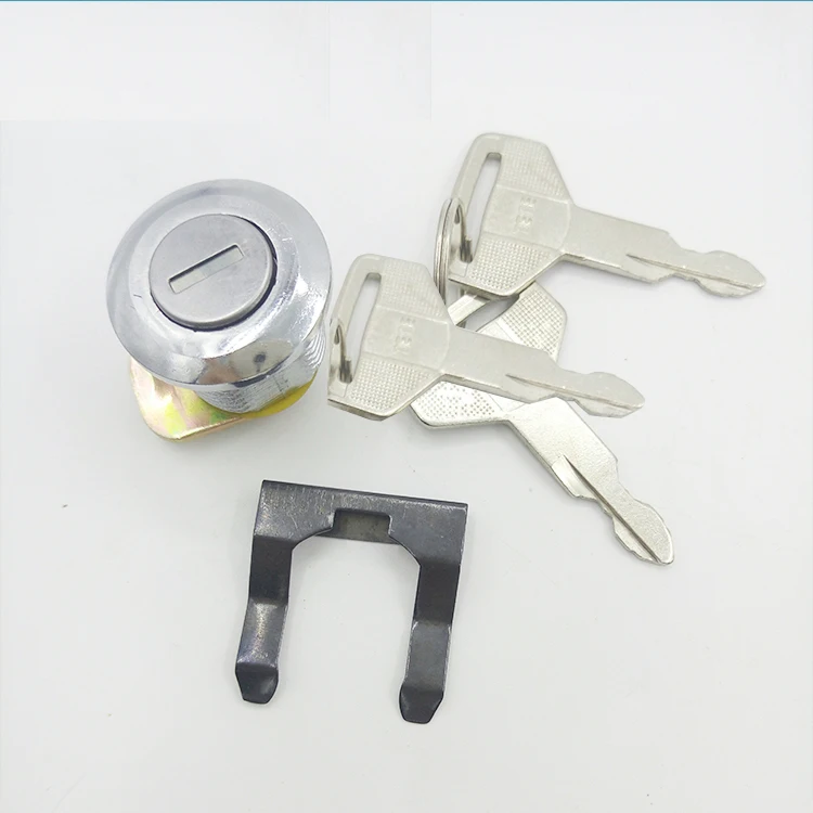 Kobelco Bomba Door Lock, Side Door Lock, Água Door Lock, Escavadeira Peças, SK130, SK160, sk200, sk210, sk250, sk350