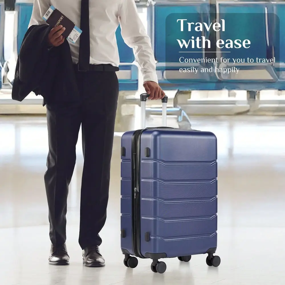 

CarryOn Luggage, 28 Inch Hard Shell Rolling Suitcase For Travel Expandable Lightweight With Spinner Wheels TSA Lock Luggage Cas