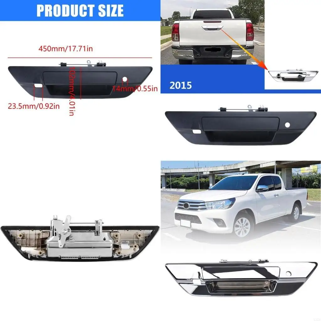 

Exterior Auto Tailgate Handle Back Door Trunk Handle 69090-0K110 High Durability X37F