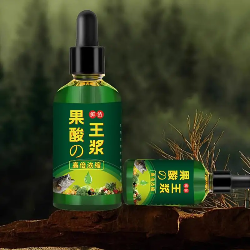 Fish Lure Attraction Enhancer High Concentration Fishing Liquid Safe Long-Lasting Fish Bait Attractant For Bighead Carp Bream