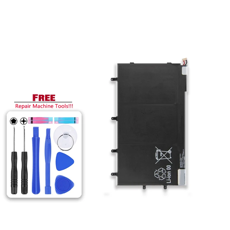 6000mAh Replacement Battery LiS3096ERPC For SONY Tablet Z SGP311 SGP312 SGP341