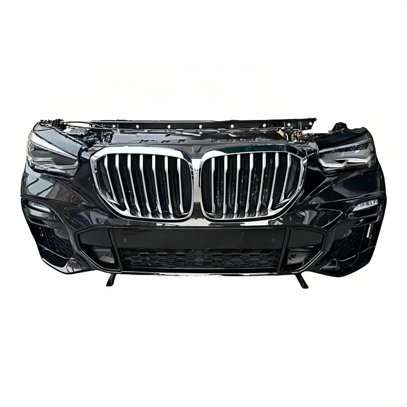 Front Bumper Assembly with Radiator for X5 G05 M Sport Line 2019-2023 Original Body Kit with headlight/Grille
