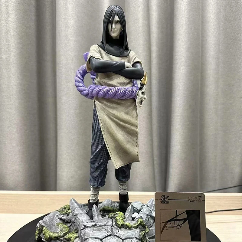 32cm NARUTO Shippuden Figures Orochimaru Action Figures Black Hole Sannin Series Zuraya Naruto PVC Toys Desktop Decoration Gifts