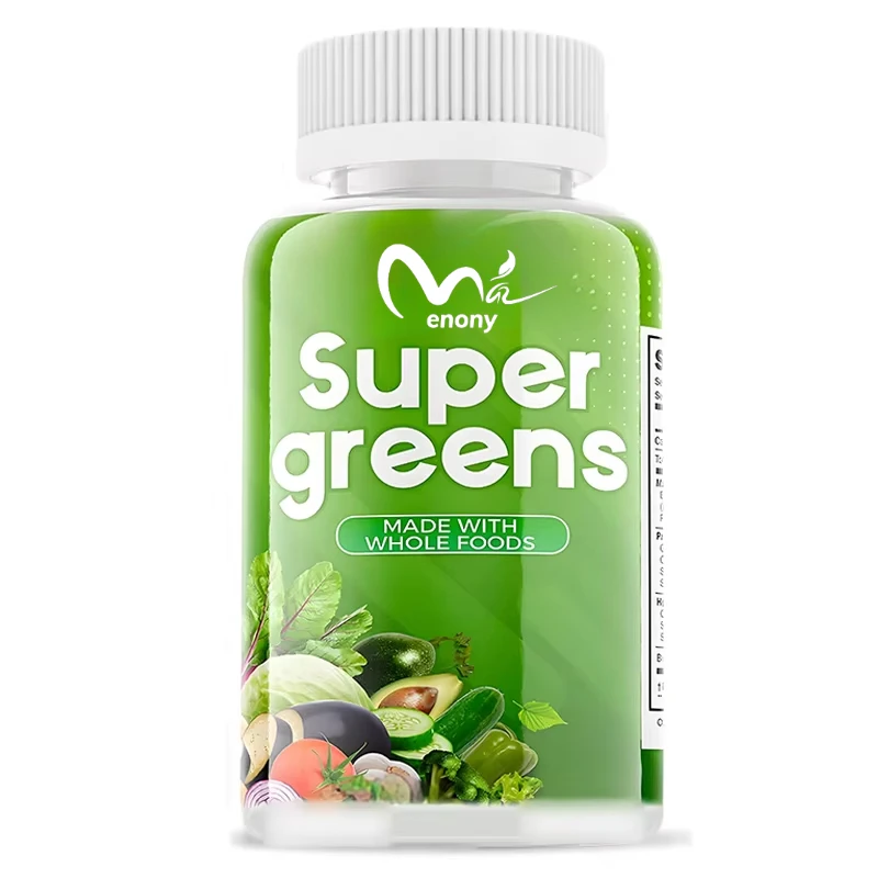 

60 vegetarian capsules - made from whole food superfoods, containing 32 different vegetables -100% soy free