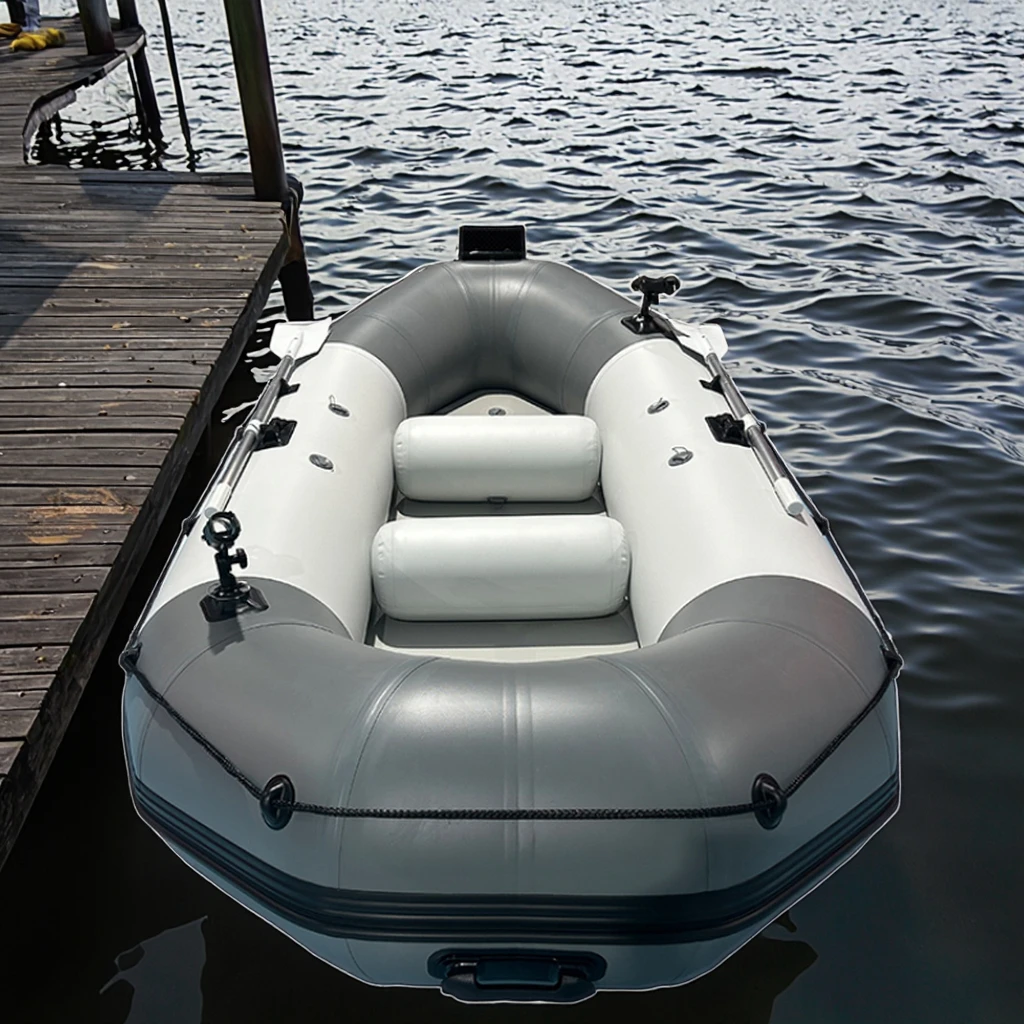 

REACH-SEA Top Selling Airmat Inflatable Fishing Boat Inflatable Dinghy Raft Inflatable Boat for Lakes Rivers